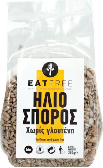 Eat Free Ηλιόσποροι Αποφλοιωμένοι Χωρίς Αλάτι 200gr