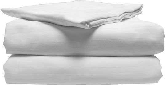 Artisti Italiani Hotel-Bettbezug 100% Baumwolle Gestreift 240TC 160x240cm 8Stück