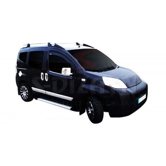 S-dizayn Exterior Car Decorative Handles Fiat Fiorino / Qubo 10pcs