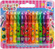 Canenco Fruity Squad Mini Gel Aromatische Zeichenmarker 10mm Set 12Stück