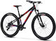 Mozia 27.5" 2023 Schwarz Mountainbike mit 21 Gängen und Mechanische Scheibenbremsen