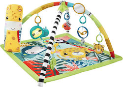 Fisher Price Activity Playmat Rainforest with Music Multicolour for 0+ months (LxW) 82x76.9cm