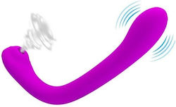 Pretty Love Alex Αναρροφητής Vagin cu Vibrații Vibrator de supt clitoris Purple 1buc
