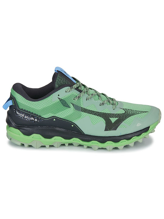 Mizuno Wave Mujin 9 Ανδρικά Αθλητικά Παπούτσια Running Πράσινα