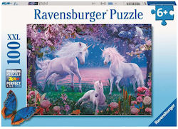 Детски Пъзел Unicorns за 6++ Години 100бр Ravensburger