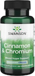 Swanson Cinnamon & Chromium 60 veg. caps