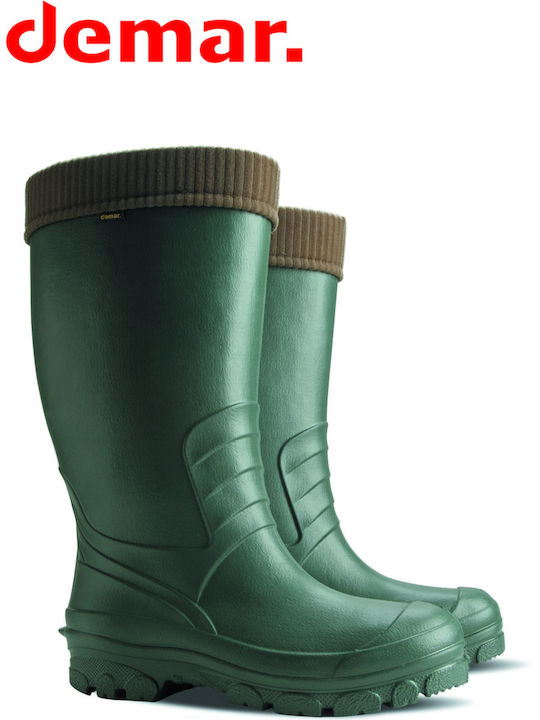 Gonatou Olive boots | DEMAR