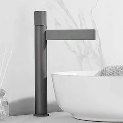 Stocco Stocco FZ5502GGL Αναμεικτική Μπαταρία Νιπτήρα Ψηλή Inox Gun Grey