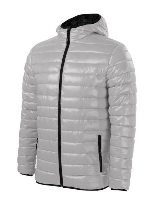 Everest M Χειμωνιάτικο Μπουφάν Puffer Γκρι