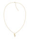 Tommy Hilfiger Charm aus Vergoldet Stahl mit Perlen