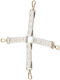 Dream Toys Blaze Elite Leather Hog Tie BDSM Accessory White