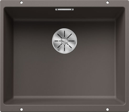 Blanco Subline 500-U 527353 Sub masă Chiuvetă din Granit Sintetic L53xW46cm Volcano Grey