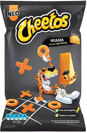 Cheetos Γαριδάκια Τρίλιζα Cheese 104gr