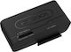 Icy Dock MB104U-1SMB USB 3.2 Gen 2 (Type-C) to 2.5" SATA SSD/HDD & M.2 NVMe/SATA SSD Adapter Μαύρο