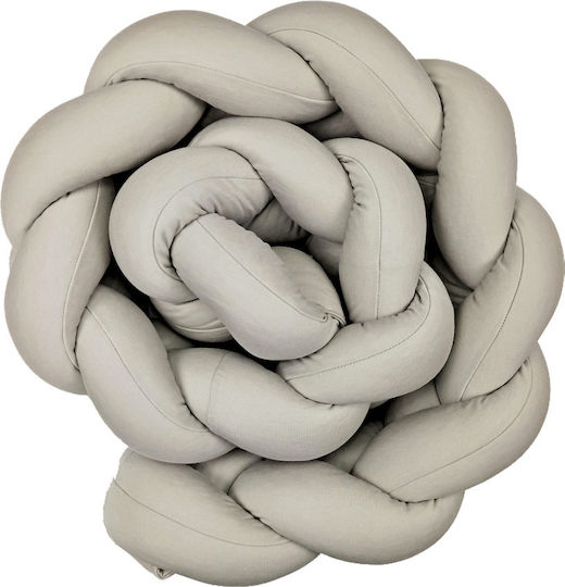 Baby Star Crib Bumpers Braided Inside Beige 19x200cm Baby Star Crib Bumpers Braided Inside Beige 19x200cm