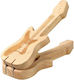 Kikkerland Handpresse Limette / Zitrone aus Holz in Beige Farbe