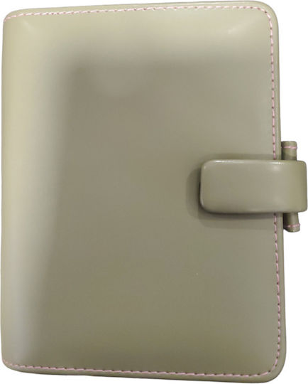 Filofax Metropol Pocket Εβδομαδιαίο Organizer Πράσινο Δερμάτινο 14.6x14.6εκ. Olive