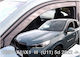 Heko Set of Windbreakers Front Car Dark Fime for BMW X1 (U11) /iX1 5D 2022 2pcs