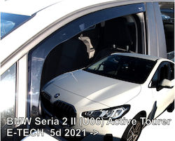 Heko Satz Windabweiser Vordere Autofenster für BMW Serie 2 Active Tourer (U06) 5D 2021 2Stück