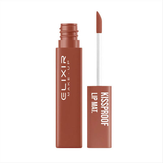Elixir Kissproof Lip Mat Liquid Lipstick Matte 011 Crimson Silk 4.5gr