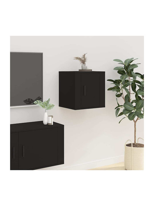 Hängeschrank für das Wohnzimmer aus schwarzer S...