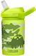 Camelbak Dino Camo Παιδικό Παγούρι Θερμός Δεινόσαυρος Ανοξείδωτο με Καλαμάκι Non Spill Πράσινο 400ml
