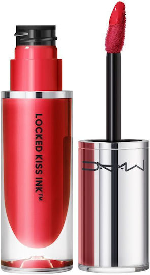 M.A.C Locked Kiss Ink Liquid Lipstick Matte Ruby True 4ml