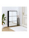 Wooden Shoe Cabinet Black L63xD17xH102.5cm