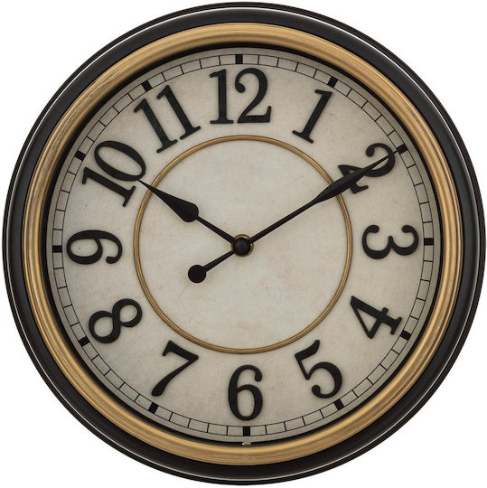 Atmosphera Antique Wall Clock Plastic Ecru Ø30cm