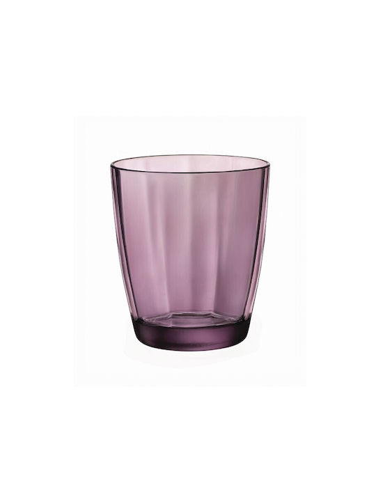 Bormioli Rocco Pulsar Glass Set Cocktail/Drinking made of Glass Purple 390ml 6pcs