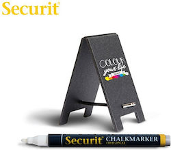 Securit Επιτραπέζιος Πίνακας Κιμωλίας 8.5x8cm Securit Επιτραπέζιος Πίνακας Κιμωλίας 8.5x8cm