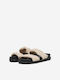 Only Women's Flat Sandals in Beige Color