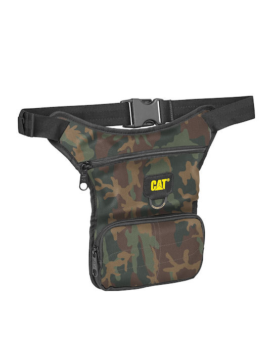 Waist Bag Black Camouflage