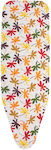 Ankor Ironing Board Cover Flowers with Elastic Edges 136x40cm Multicolour