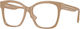 Burberry Plastic Eyeglass Frame Butterfly Brown 2363 3990