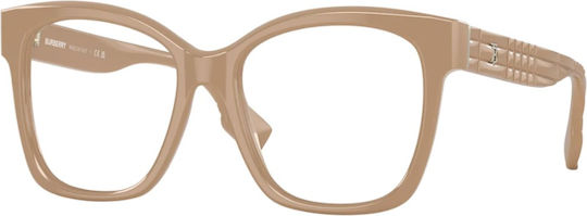 Burberry Plastic Eyeglass Frame Butterfly Brown 2363 3990