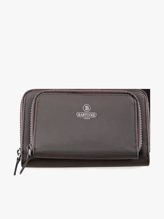 Large Fabric Women's Wallet Classic Brown