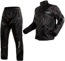 A-Pro Shark Men's Waterproof Riding Jacket & Pants Set Black