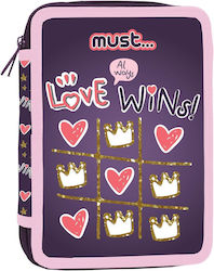 Must Team Love Wins Pencil Case Full with 2 Com...