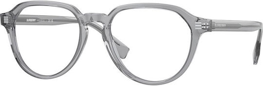 Burberry Plastic Eyeglass Frame Gray 2368 4021