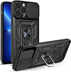 Hurtel Hybrid Armor Camshield Blace (iPhone 13 Pro) Hurtel Hybrid Armor Camshield Blace (iPhone 13 Pro)