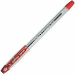 Unimax Στυλό Ballpoint 1.0mm με Κόκκινο Μελάνι Ultraglide Basic