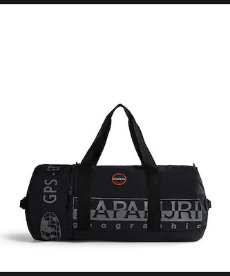 Napapijri Σακ Βουαγιάζ Salinas Duffle Bag με χωρητικότητα 50lt σε Μαύρο χρώμα