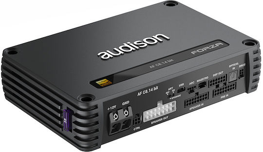 Audison Car Audio Amplifier AF C8.14 bit 8 Channels (D Class)