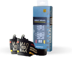 MadMax Wrist Wraps Brățări De Ridicare A Greutăților 2 Buc MadMax Wrist Wraps Brățări De Ridicare A Greutăților 2 Buc