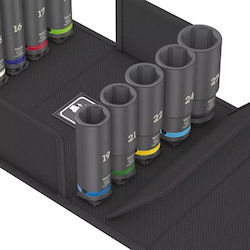 Wera Căpăcei Hexagonali cu Patrat de Prindere 1/2" Set 11buc Wera Căpăcei Hexagonali cu Patrat de Prindere 1/2" Set 11buc