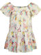 Children's Dress Short Sleeve Floral Multicolour