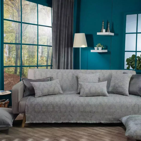 Teoran Portland Ριχτάρι Πολυθρόνας Chenille 150x180εκ. 11