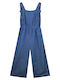 Energiers Girls Denim Jumpsuit Blue