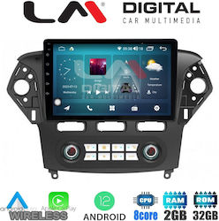 LM Digital Ηχοσύστημα Αυτοκινήτου για Ford Mondeo 2010-2013 με A/C (Bluetooth/USB/WiFi/GPS) με Οθόνη Αφής 10"